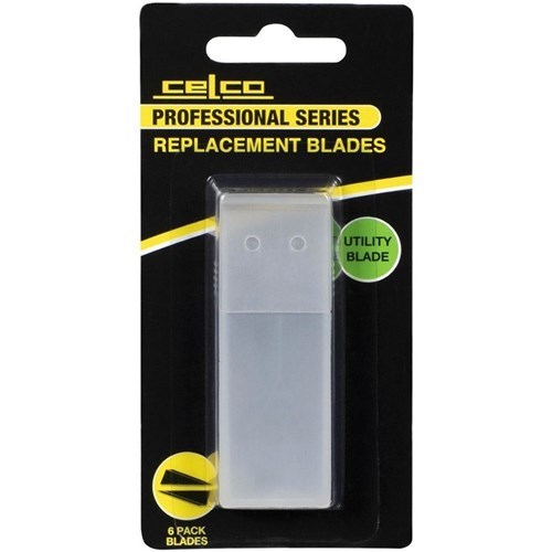 Celco Professional Replacement Blades 18mm Pack of 6